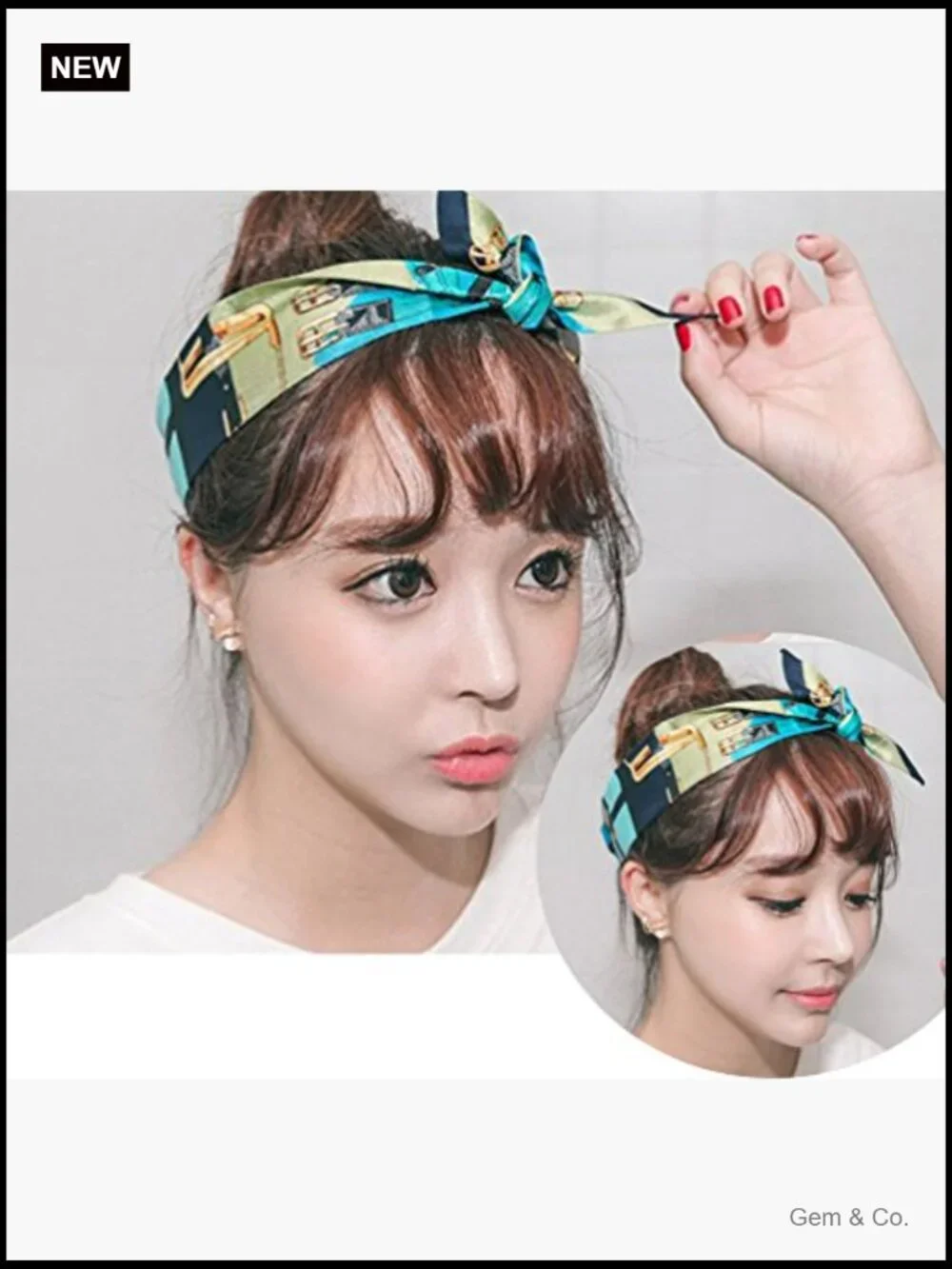 Silky Fashion Scarf Multipack Neck Hair Band Bag Accessory Women's Gift
